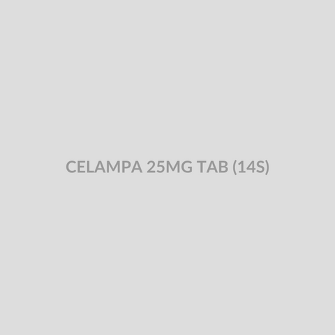CELAMPA 25MG TAB (14S) - Bolan Clinic Pharmacy