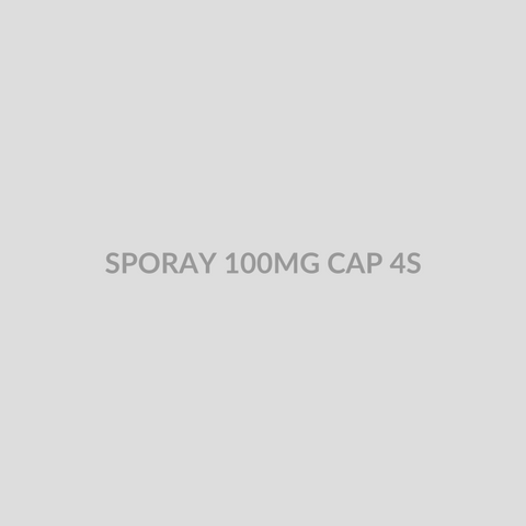 SPORAY 100MG CAP 4S - Bolan Clinic Pharmacy