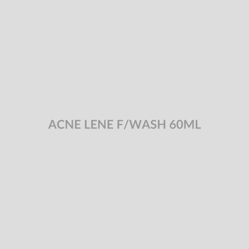 ACNE LENE F/WASH 60ML - Bolan Clinic Pharmacy
