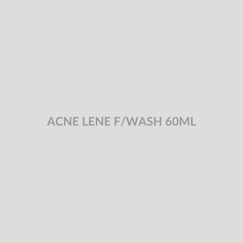 ACNE LENE F/WASH 60ML - Bolan Clinic Pharmacy