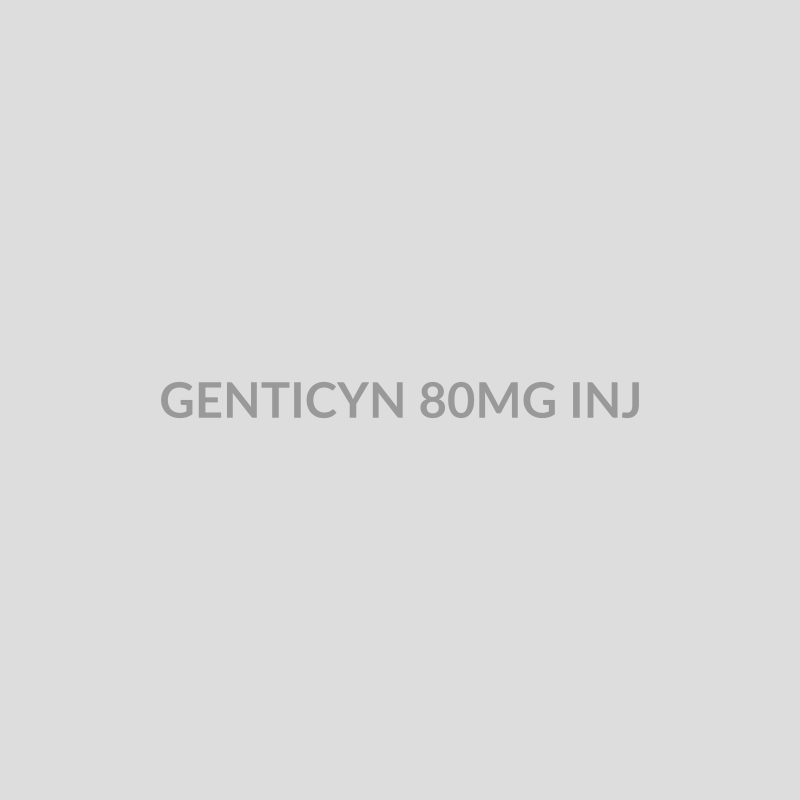 GENTICYN 80MG INJ - Bolan Clinic Pharmacy