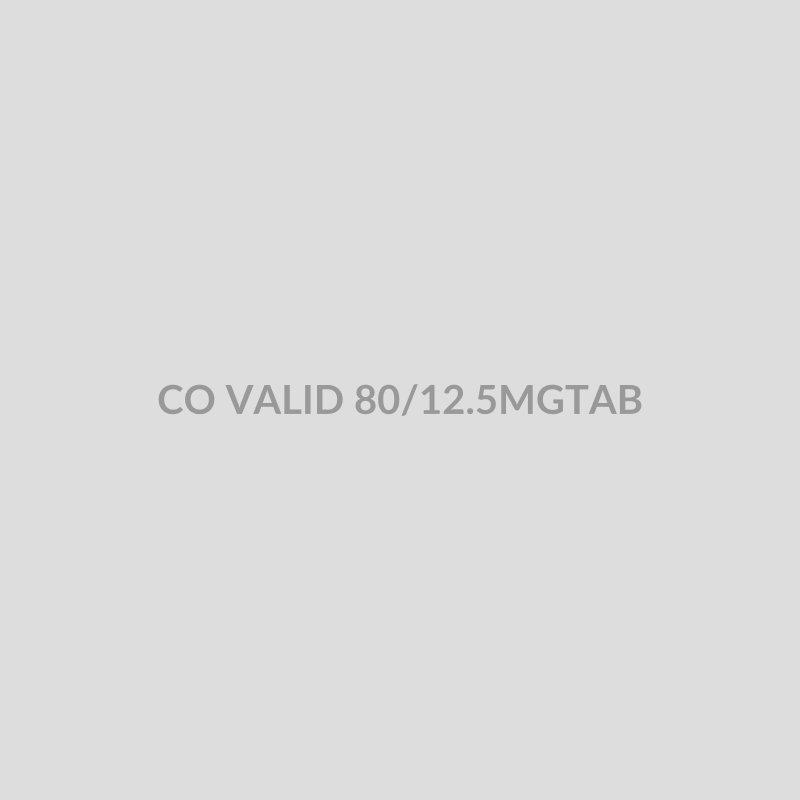 CO VALID 80/12.5MGTAB - Bolan Clinic Pharmacy
