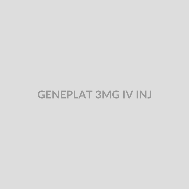 GENEPLAT 3MG IV INJ - Bolan Clinic Pharmacy