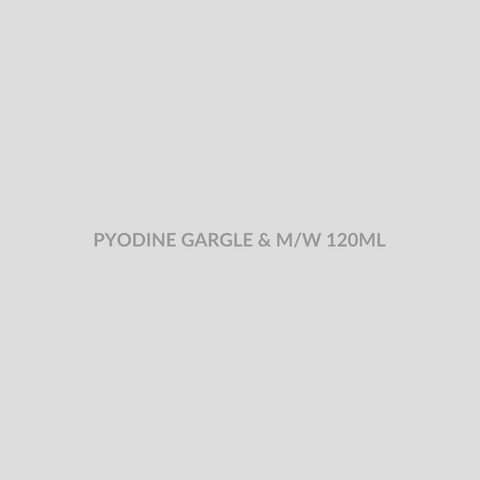 PYODINE GARGLE & M/W 120ML - Bolan Clinic Pharmacy