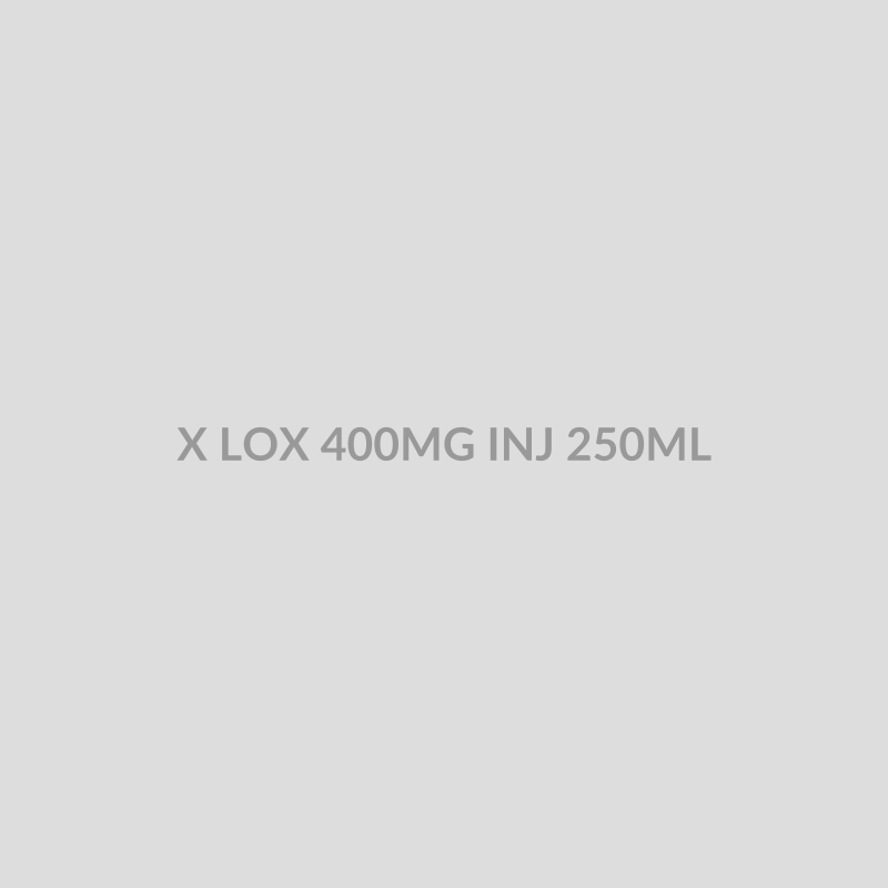 X LOX 400MG INJ 250ML - Bolan Clinic Pharmacy