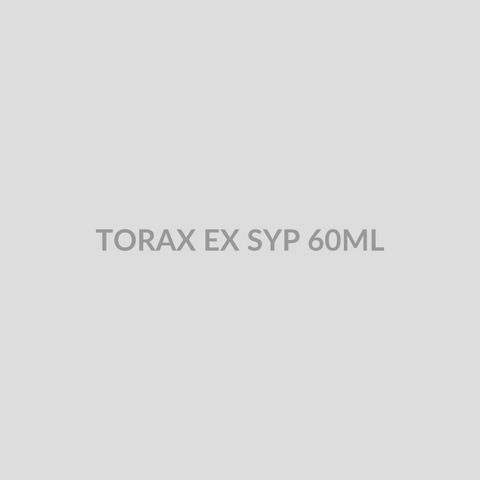 TORAX EX SYP 60ML - Bolan Clinic Pharmacy