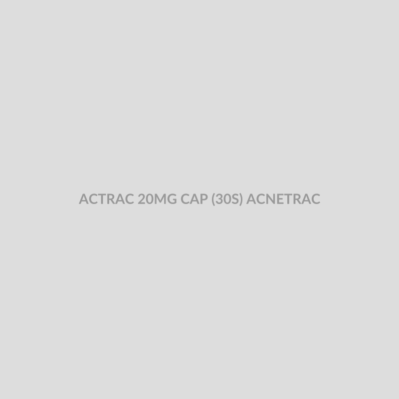 ACTRAC 20MG CAP (30S) ACNETRAC - Bolan Clinic Pharmacy