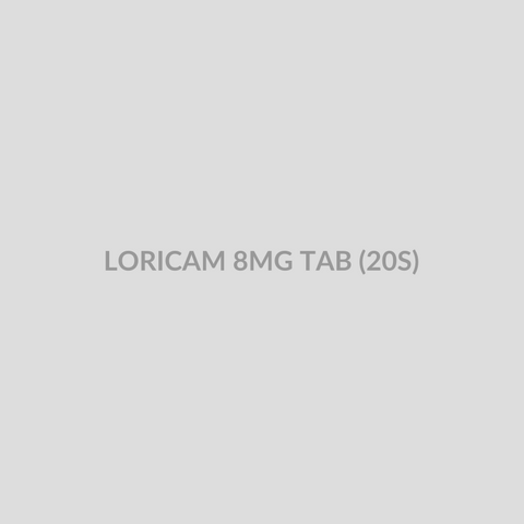LORICAM 8MG TAB (20S) - Bolan Clinic Pharmacy