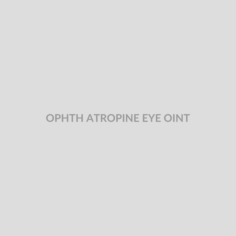 OPHTH ATROPINE EYE OINT - Bolan Clinic Pharmacy