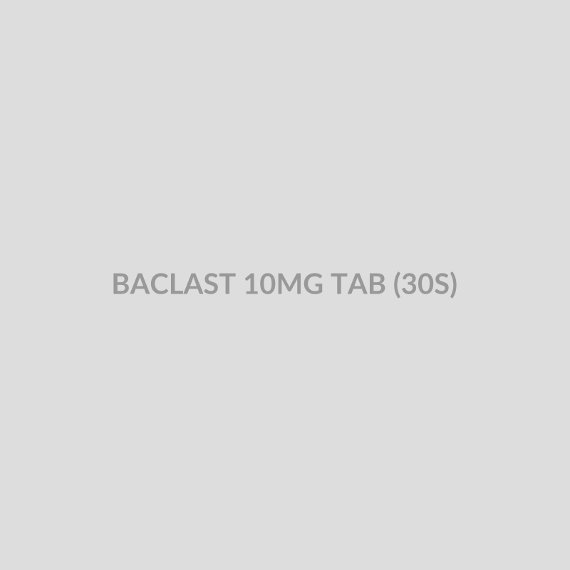 BACLAST 10MG TAB (30S) - Bolan Clinic Pharmacy