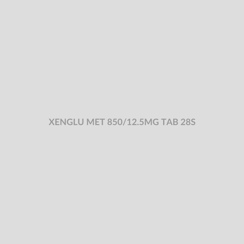 XENGLU MET 850/12.5MG TAB 28S - Bolan Clinic Pharmacy