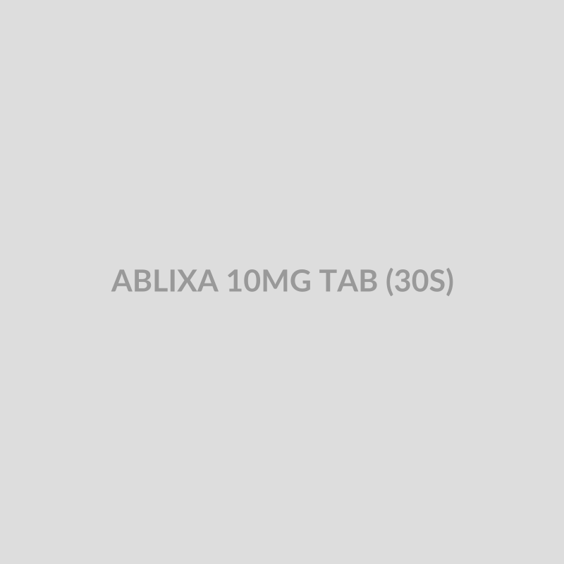 ABLIXA 10MG TAB (30S) - Bolan Clinic Pharmacy