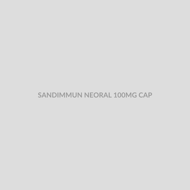 SANDIMMUN NEORAL 100MG CAP - Bolan Clinic Pharmacy