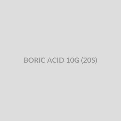 BORIC ACID 10G (20S) - Bolan Clinic Pharmacy