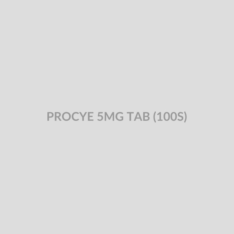 PROCYE 5MG TAB (100S) - Bolan Clinic Pharmacy