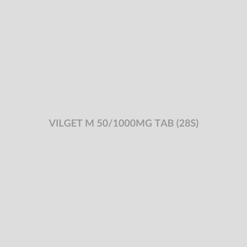 VILGET M 50/1000MG TAB (28S) - Bolan Clinic Pharmacy