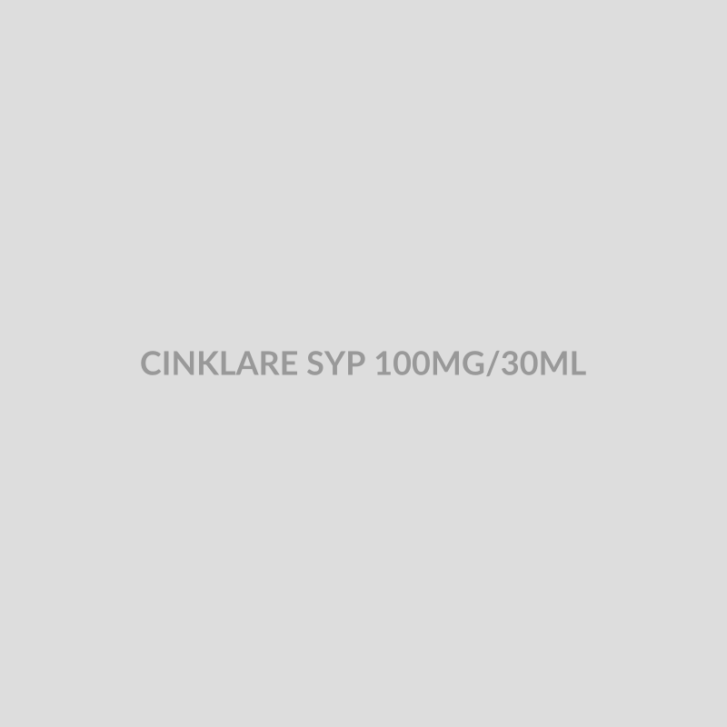 CINKLARE SYP 100MG/30ML - Bolan Clinic Pharmacy