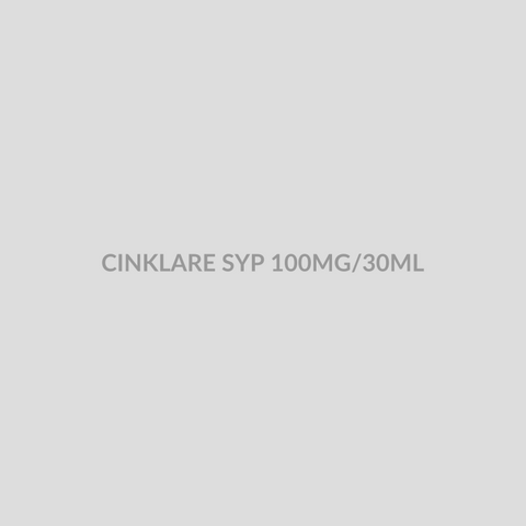 CINKLARE SYP 100MG/30ML - Bolan Clinic Pharmacy