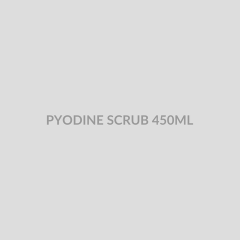 PYODINE SCRUB 450ML - Bolan Clinic Pharmacy