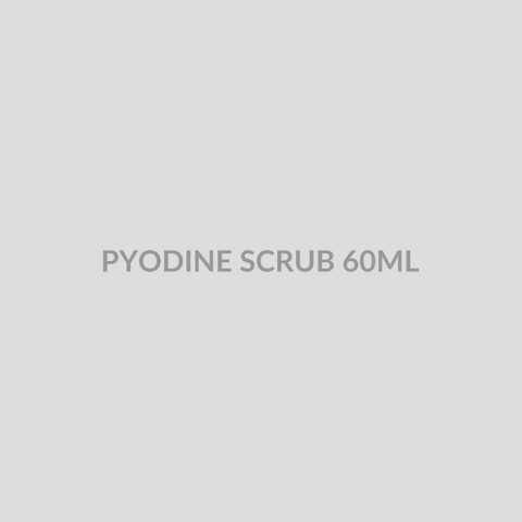 PYODINE SCRUB 60ML - Bolan Clinic Pharmacy