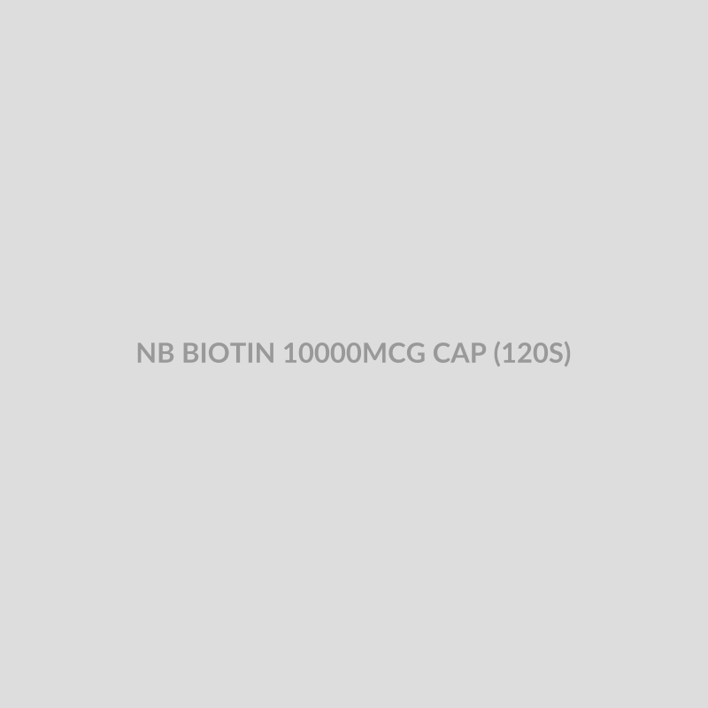 NB BIOTIN 10000MCG CAP (120S) - Bolan Clinic Pharmacy