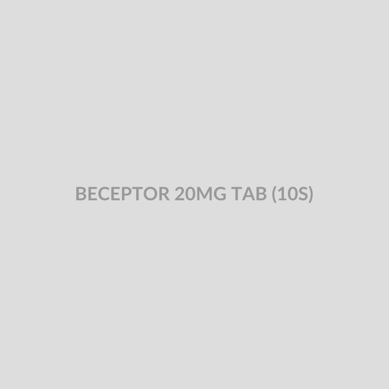 BECEPTOR 20MG TAB (10S) - Bolan Clinic Pharmacy