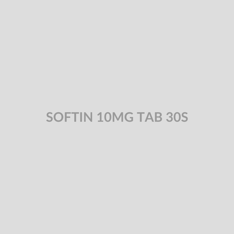 SOFTIN 10MG TAB 30S - Bolan Clinic Pharmacy