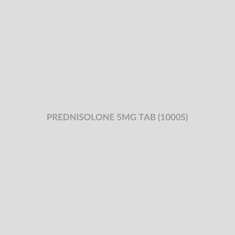 PREDNISOLONE 5MG TAB (1000S) - Bolan Clinic Pharmacy
