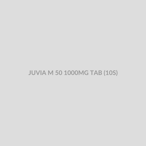 JUVIA M 50 1000MG TAB (10S) - Bolan Clinic Pharmacy