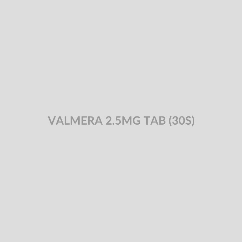 VALMERA 2.5MG TAB (30S) - Bolan Clinic Pharmacy