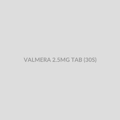 VALMERA 2.5MG TAB (30S) - Bolan Clinic Pharmacy