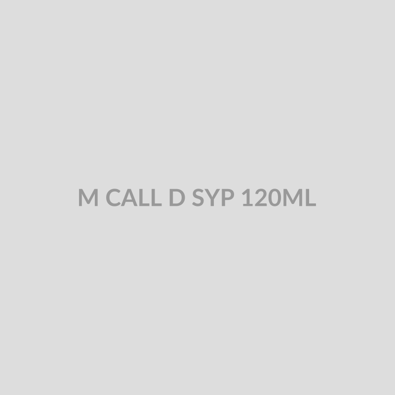 M CALL D SYP 120ML - Bolan Clinic Pharmacy