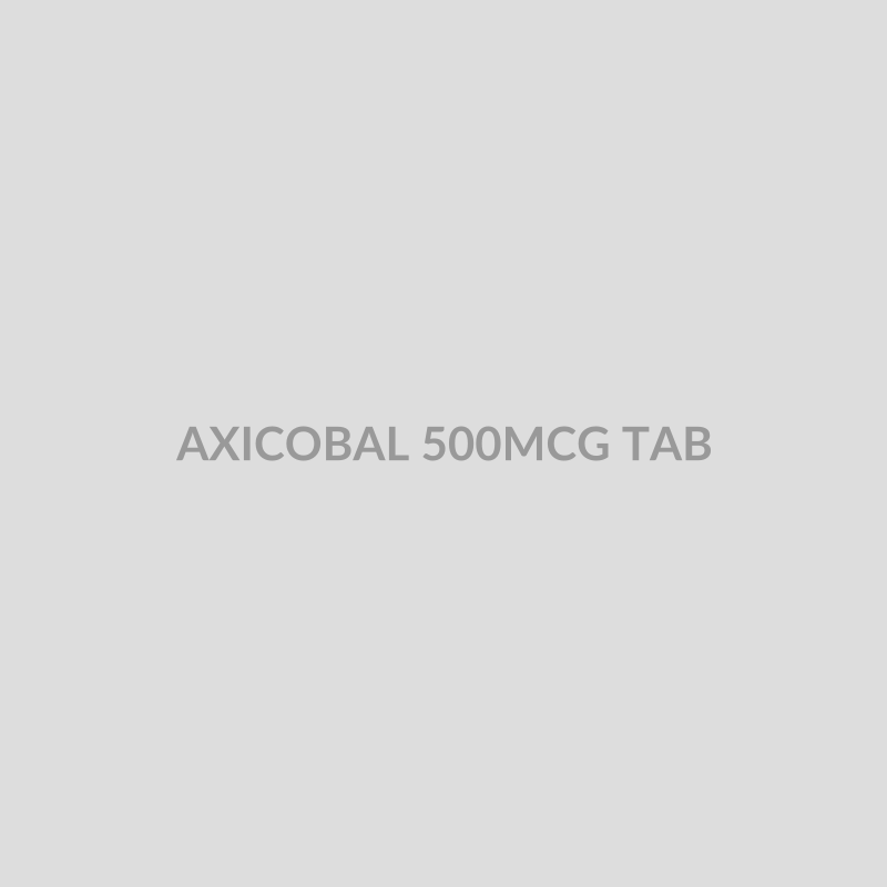 AXICOBAL 500MCG TAB - Bolan Clinic Pharmacy