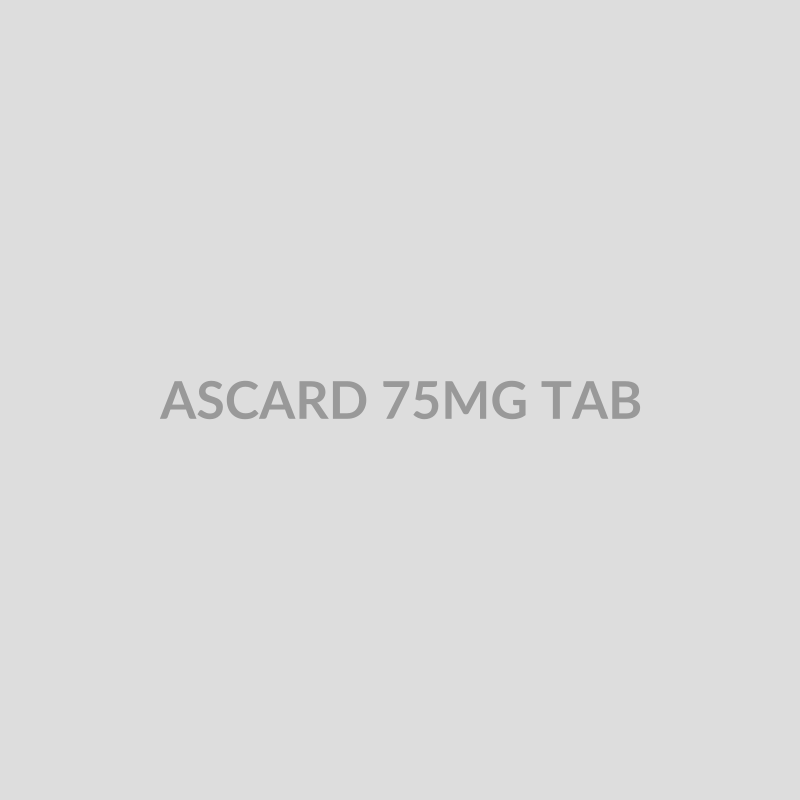 ASCARD 75MG TAB - Bolan Clinic Pharmacy