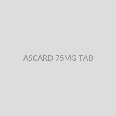 ASCARD 75MG TAB - Bolan Clinic Pharmacy