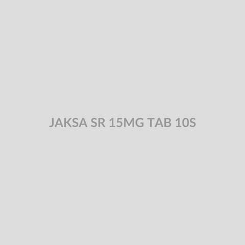 JAKSA SR 15MG TAB 10S - Bolan Clinic Pharmacy